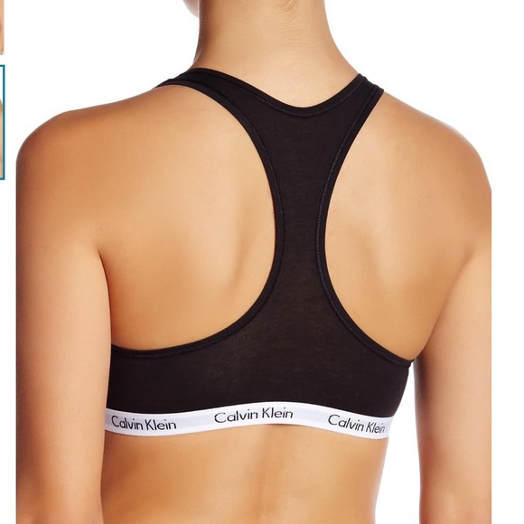 Calvin Klein Carousel Racerback Bralette - Picture 2 of 7